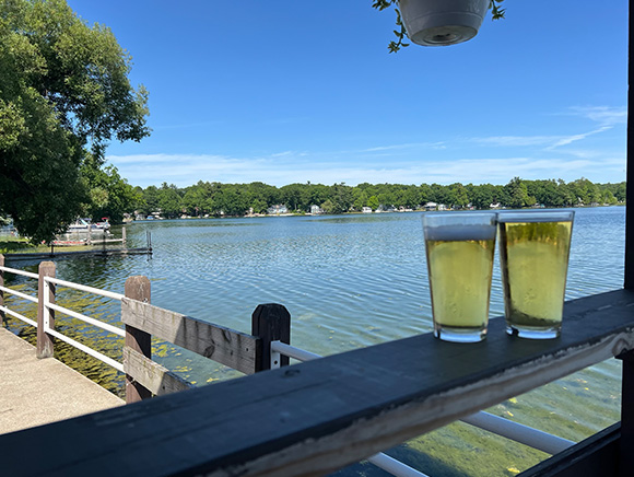 Lakefront View at Turk Lake